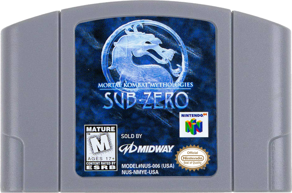 Mortal Kombat Mythology: Sub Zero - NINTENDO 64