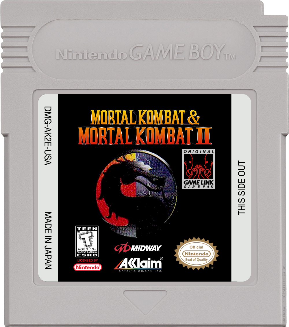 Mortal Kombat 1 & 2 - GAMEBOY