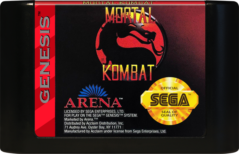 Mortal Kombat - SEGA GENESIS