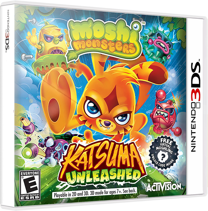 Moshi Monsters Katsuma Unleashed - NINTENDO 3DS