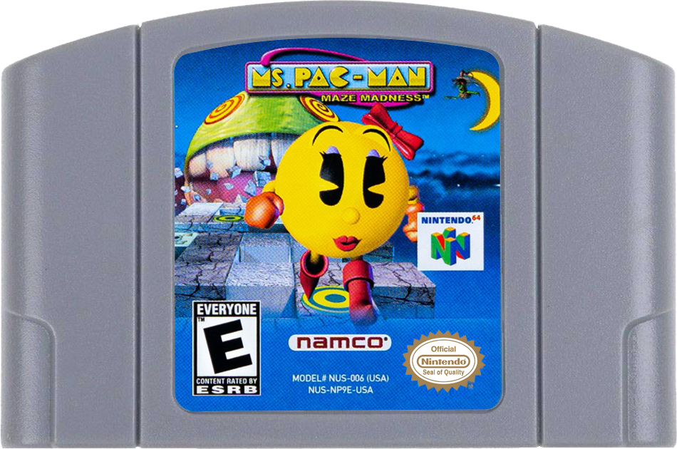 Ms. PacMan Maze Madness - NINTENDO 64 – The Exchange Stores