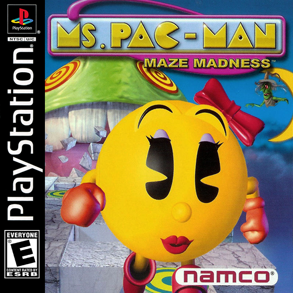 Ms Pac Man Maze Madness - PLAYSTATION