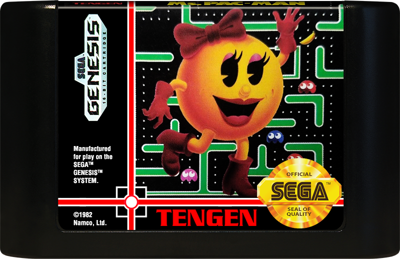 Ms Pac Man - SEGA GENESIS