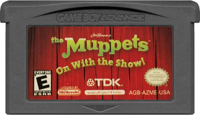 Muppets On With the Show! - GAMEBOY ADVANCE