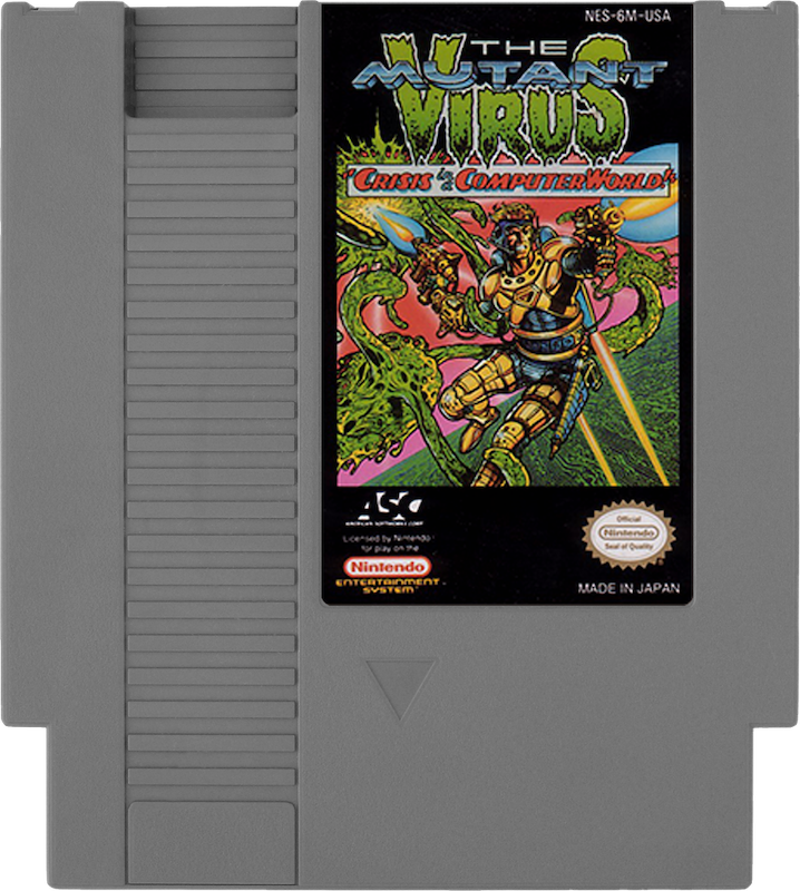 Mutant Virus-Crisis in a Computer World - NINTENDO 8 BIT