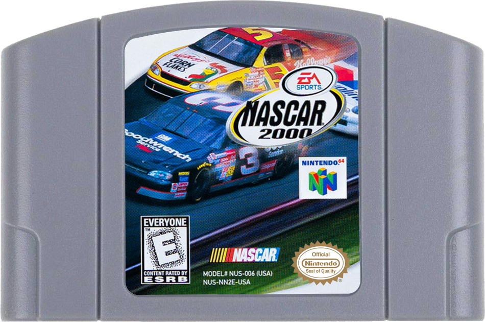Nascar 2000 NASCAR 2000 Retro Game Cases nascar-2000-nascar-2000-retro-game-cases