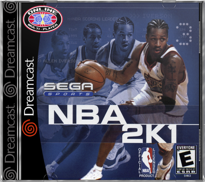 NBA 2K1 - DREAMCAST
