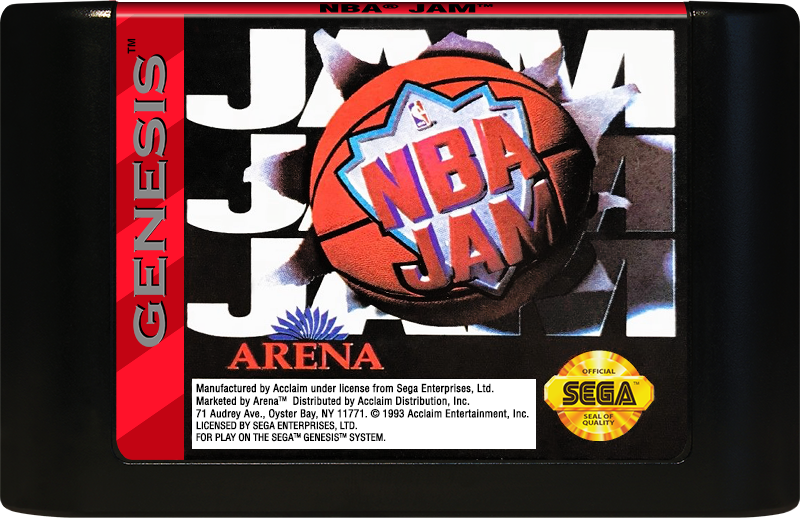 NBA Jam - SEGA GENESIS