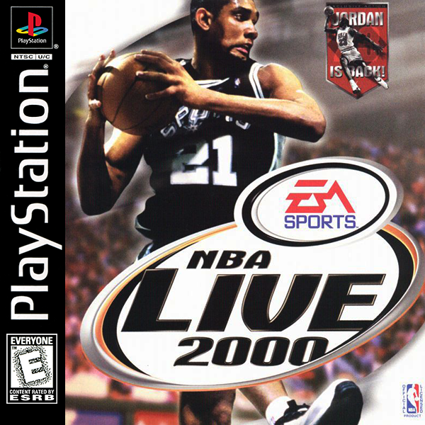 NBA Live 00 - PLAYSTATION