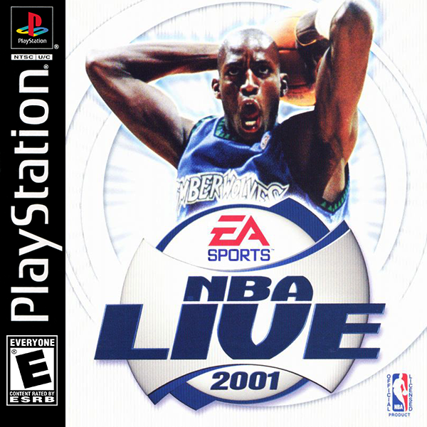 NBA Live 2001 - PLAYSTATION