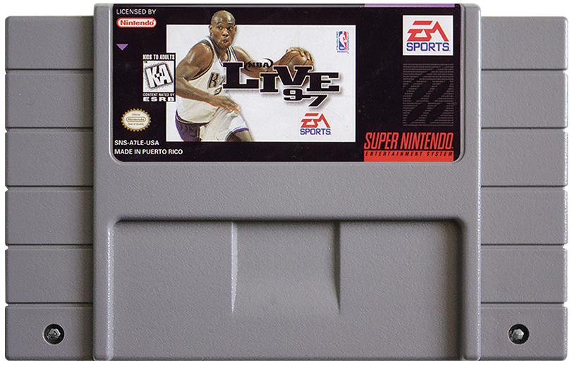 NBA Live 97 - SNES