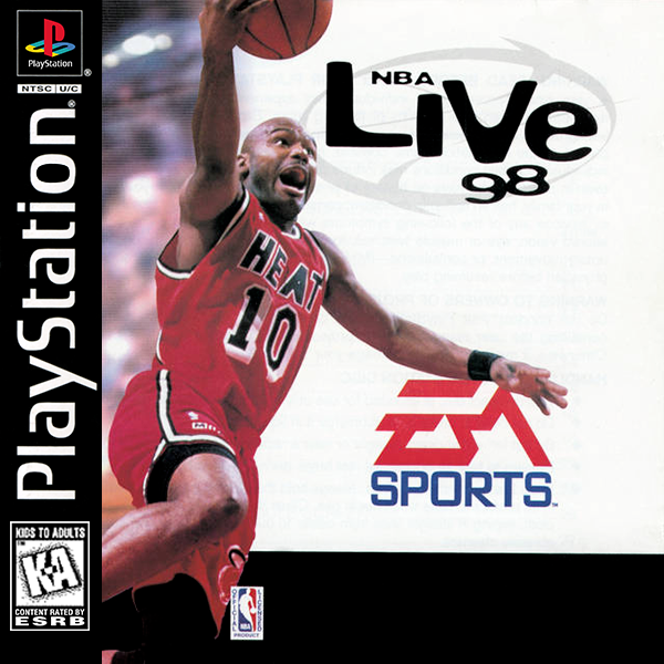 NBA Live 98 - PLAYSTATION