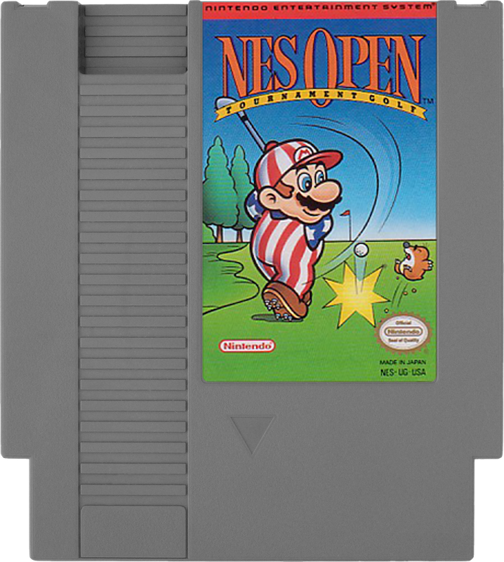 NES Open Tournament Golf - NINTENDO 8 BIT