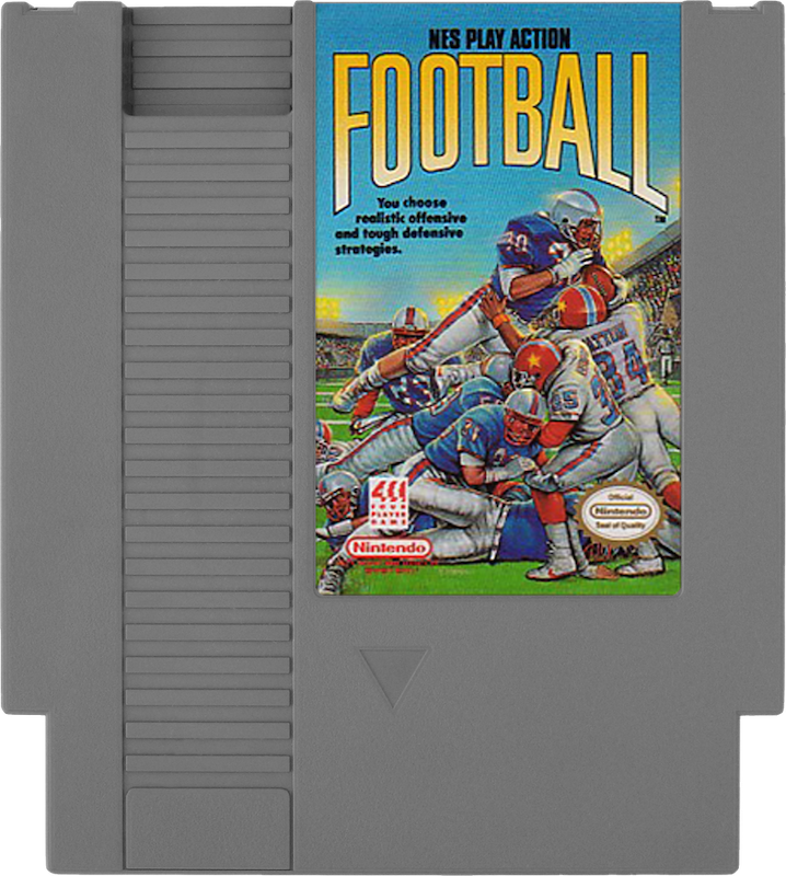 NES Play Action Football - NINTENDO 8 BIT