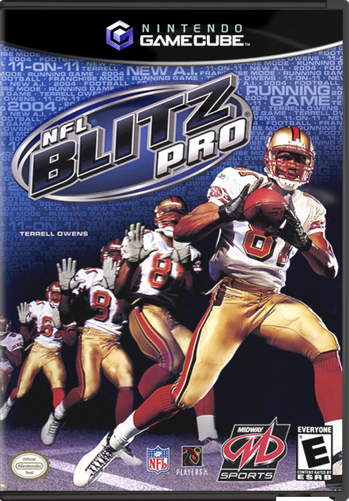 NFL Blitz Pro (2004) - GAMECUBE