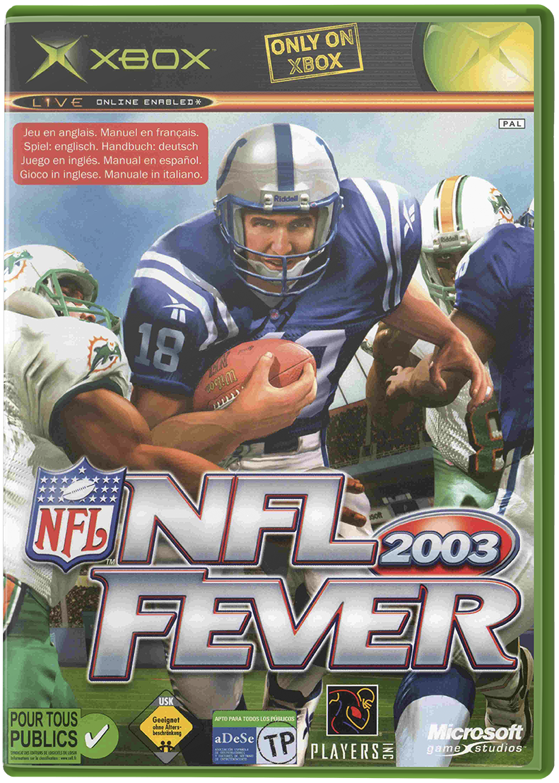 NFL Fever 2003 - XBOX