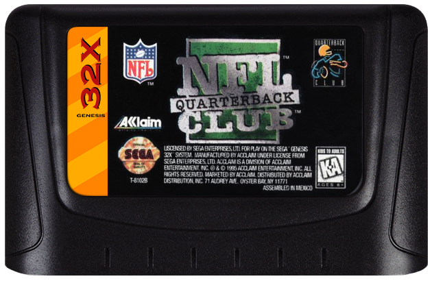 NFL Quarterback Club - SEGA 32X