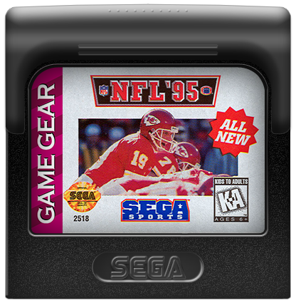 NFL 95 - GAME GEAR