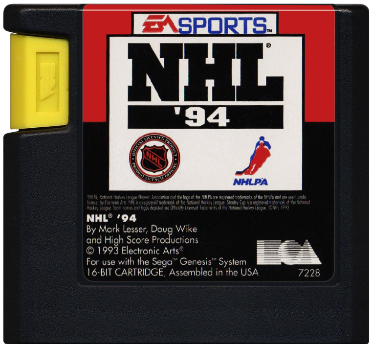 NHL 94 - SEGA GENESIS