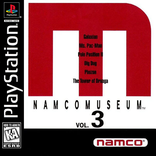 Namco Museum Vol 3 - PLAYSTATION