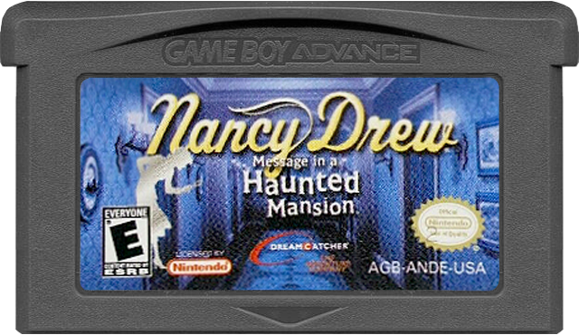 Nancy Drew Message In A Haunted Mansion - GAMEBOY ADVANCE