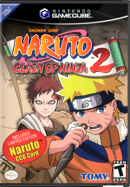 Naruto Clash of Ninja 2 Shonen Jump - GAMECUBE