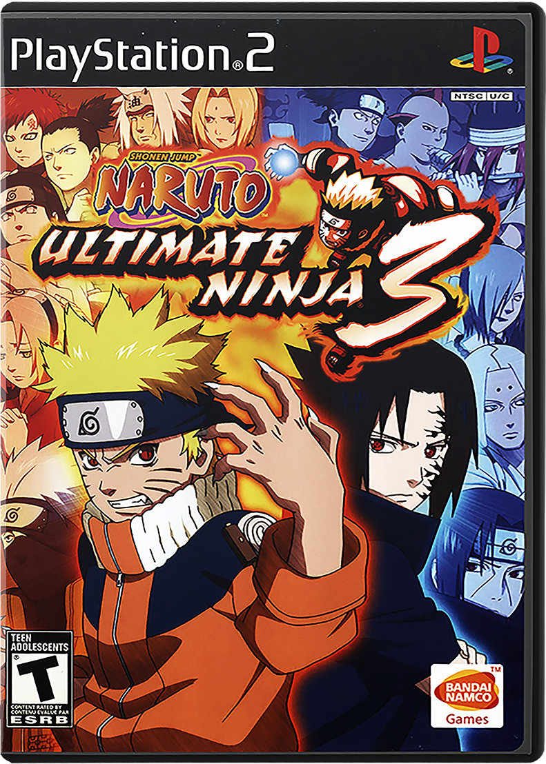 Naruto Ultimate Ninja 3 - PLAYSTATION 2