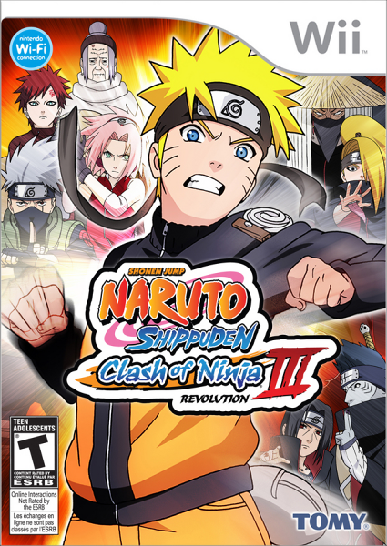 Naruto Shippuden Clash Of Ninja 3 - Wii