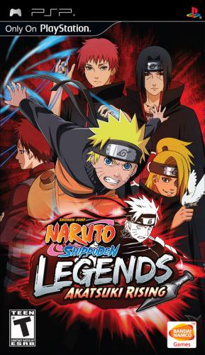 Naruto Shippuden Legends Akatsuki Rising - PSP