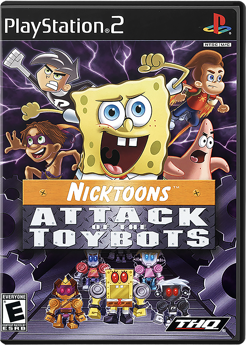 Nicktoons Attack of the Toybots - PLAYSTATION 2