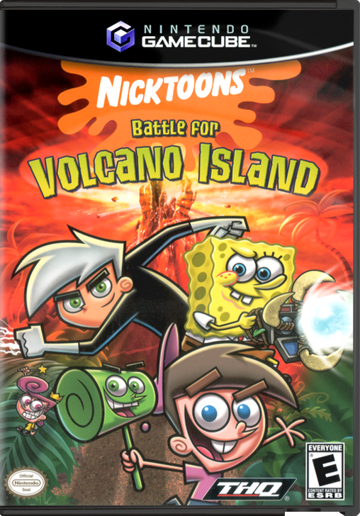 Nicktoons Battle for Volcano Island - GAMECUBE