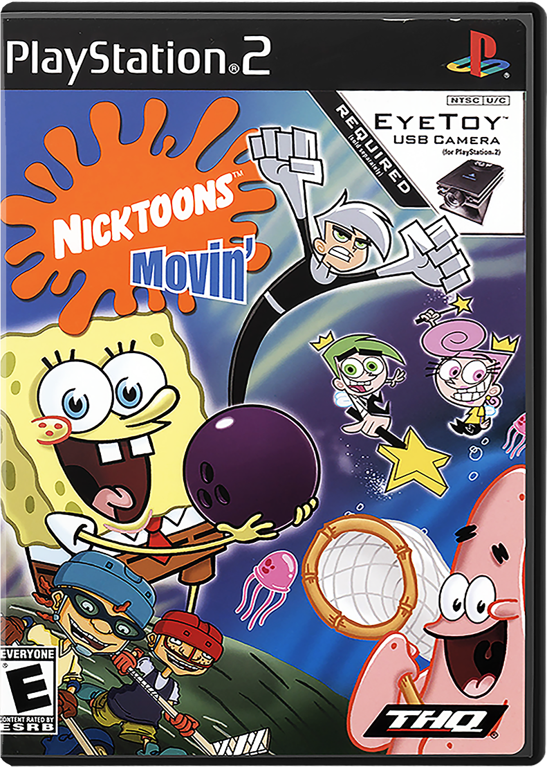 Nicktoons Movin - PLAYSTATION 2