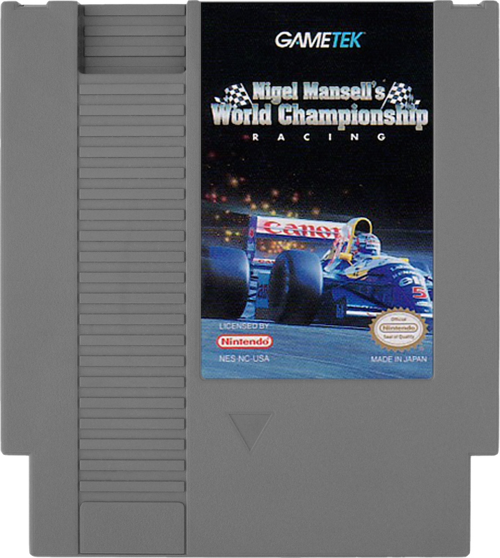 Nigel Mansells World Championship - NINTENDO 8 BIT