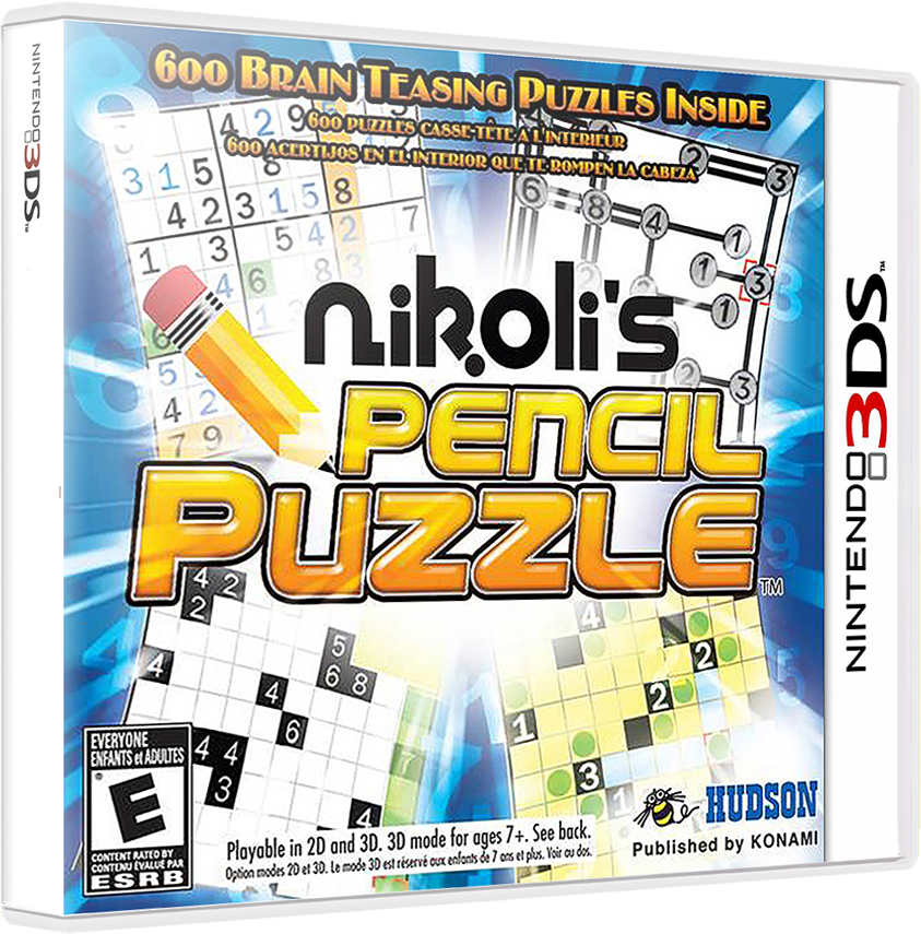 Nikolis Pencil Puzzle - NINTENDO 3DS