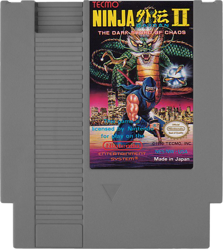 Ninja Gaiden II The Dark Sword Of Chaos - NINTENDO 8 BIT