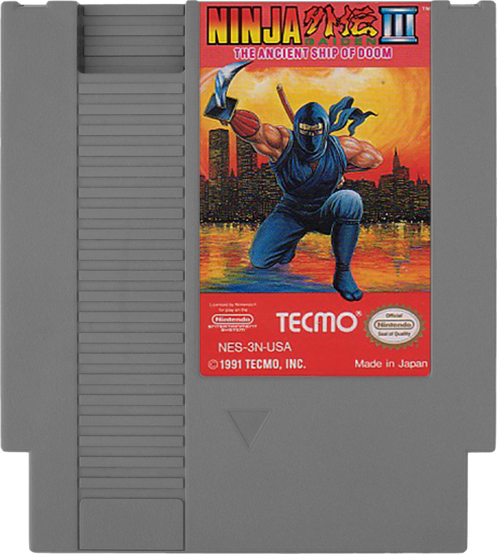 Ninja Gaiden III Ancient Ship of Doom - NINTENDO 8 BIT