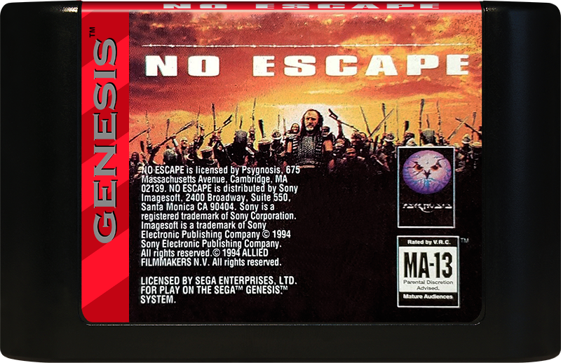 No Escape - SEGA GENESIS