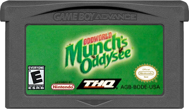 ODDWORLD MUNCHS ODDYSEE - GAMEBOY ADVANCE