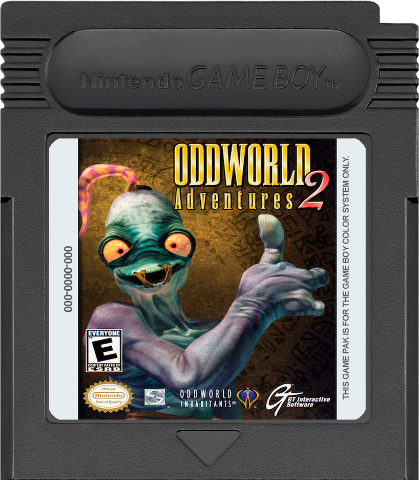 Oddworld Adventures 2 - GAMEBOY COLOR