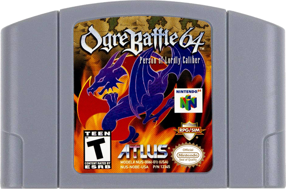 OGRE BATTLE 64 - NINTENDO 64