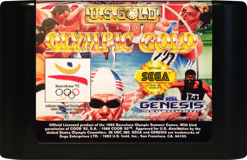 Olympic Gold Barcelona 92 - SEGA GENESIS
