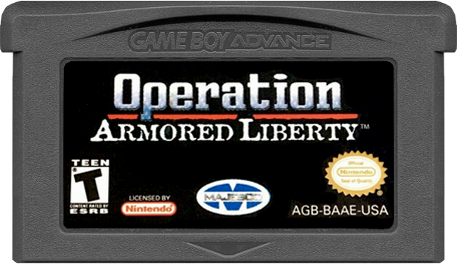 Operation Armored Liberty - GAMEBOY ADVANCE