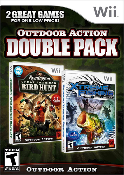 Outdoor Action Bird Hunt/ Xtreme Fishing - Wii