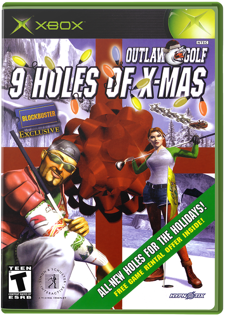 Outlaw Golf 9 Holes of X-Mas - XBOX