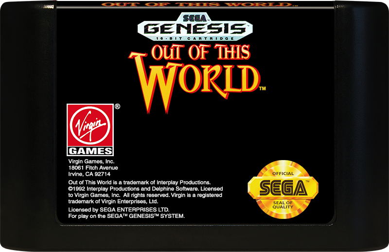 Out Of This World - SEGA GENESIS