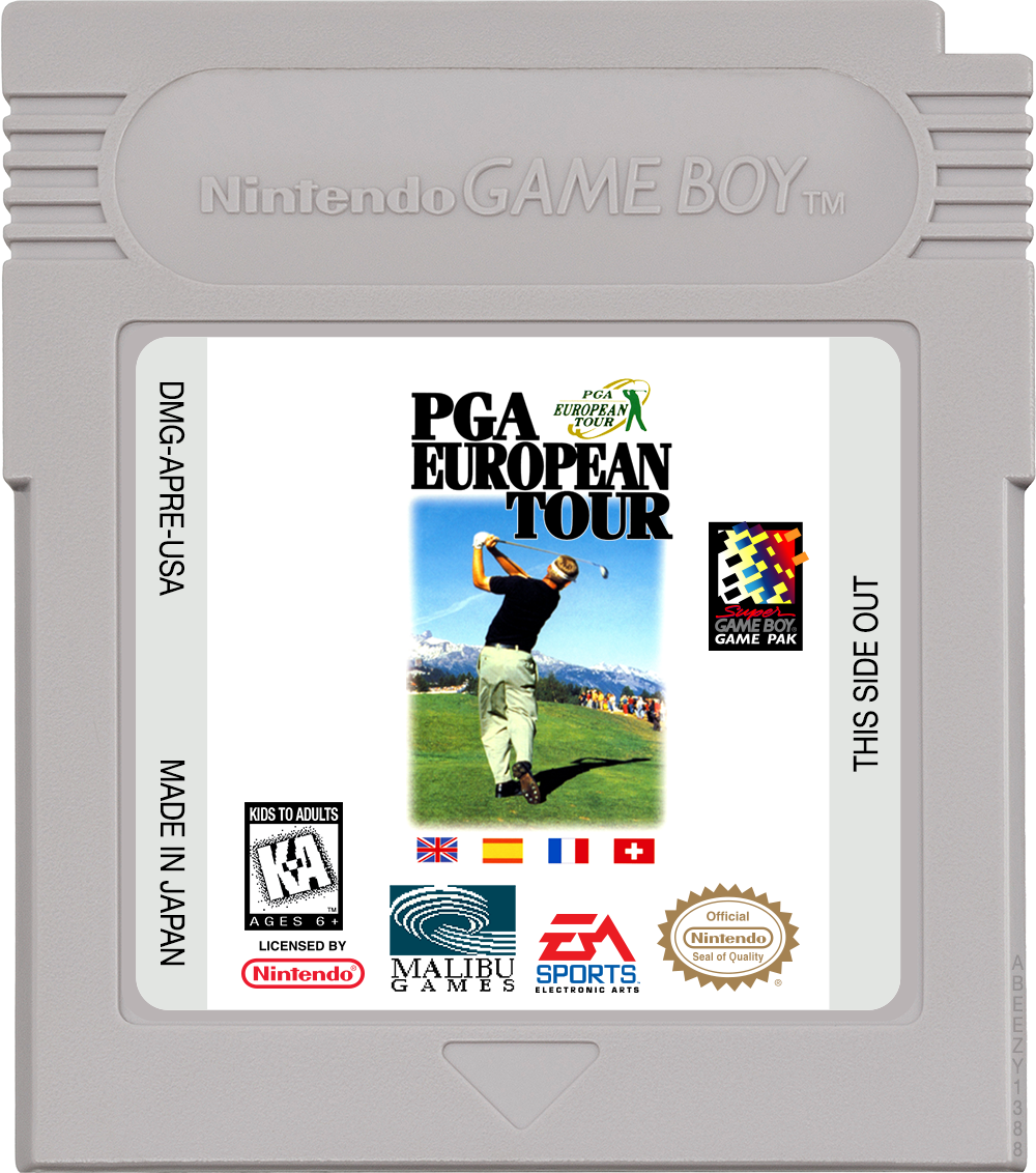PGA European Tour - GAMEBOY