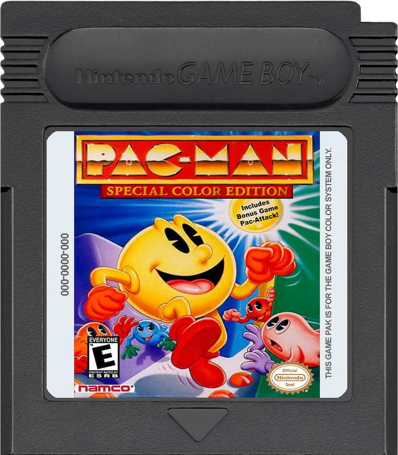 楽天 送料無料にならない COLOR GAMEBOY - EDITION SPECIAL COLOR MAN PAC – Exchange The 携帯用ゲームソフト