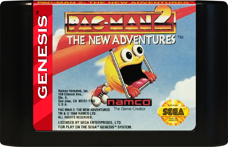 Pac Man 2 New Adventures - SEGA GENESIS