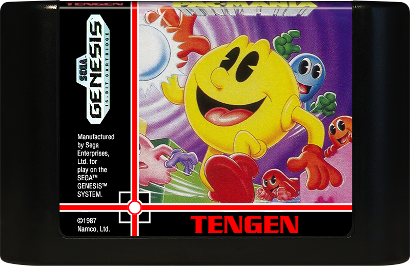 Pacmania - SEGA GENESIS