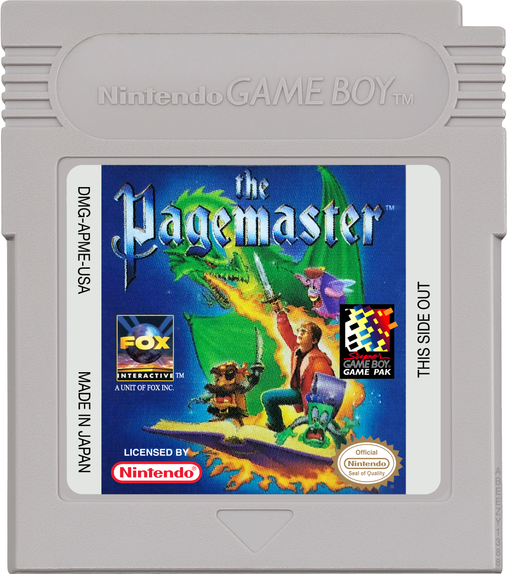 Pagemaster - GAMEBOY